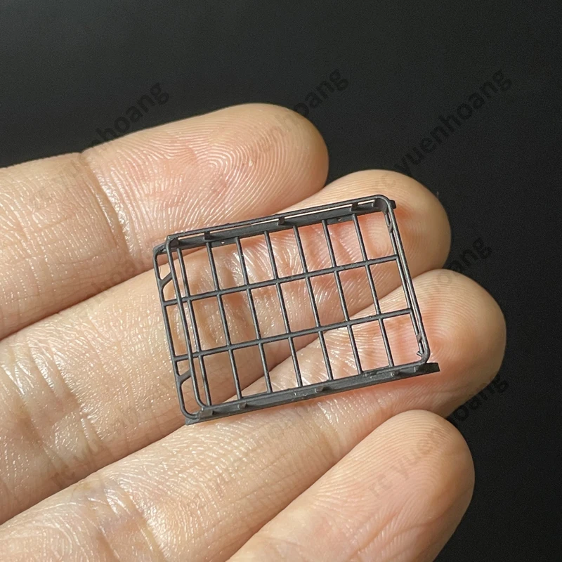 Porte-bagages de toit en résine, modèle de véhicule tout-terrain, échelle 1/64, support d'extension décoratif, pièces modifiées pour voiture RC, 1 pièce