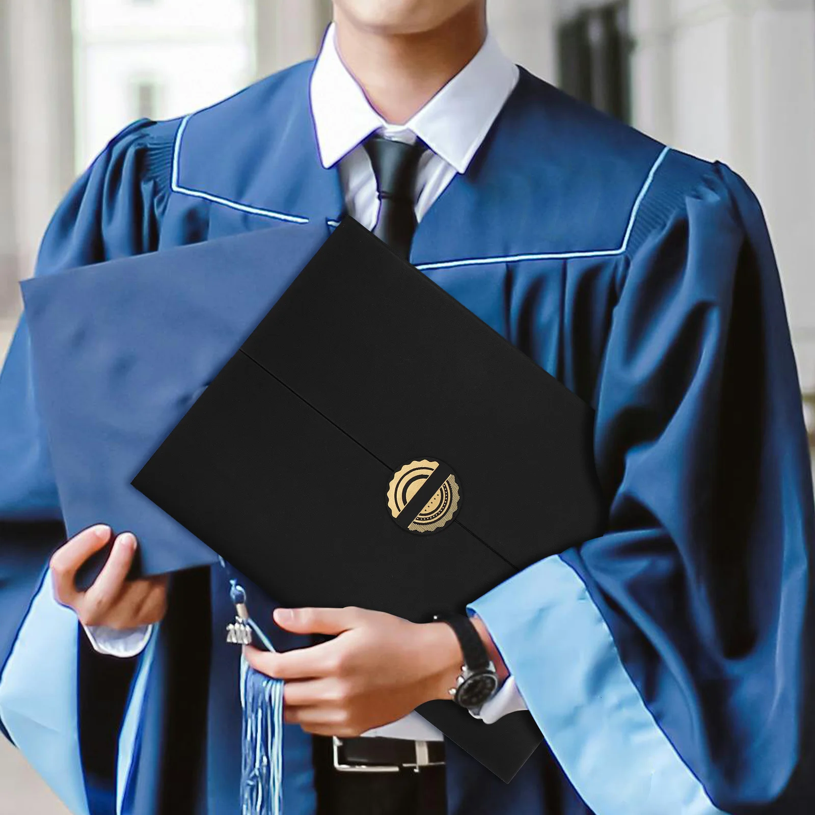Cartões de desejos de despedida de formatura elegante estilo minimalista design compacto perfeito para ocasiões informais formais
