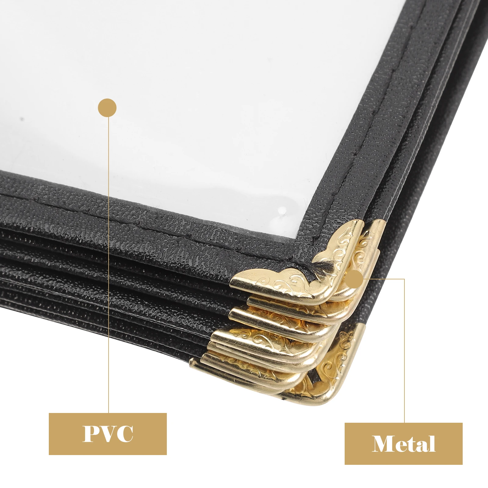 

Recipe Protection Case Menu Folder Protector Cover Business Card Holder Paper Pvc Holders