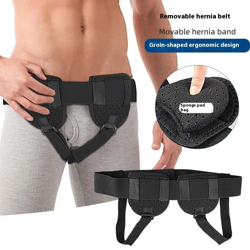 

Hernia Belts Groin Hernia Support For Men Woman Bilateral Sports Hernia Adjustable Waist Strap With Removable Compression Pads