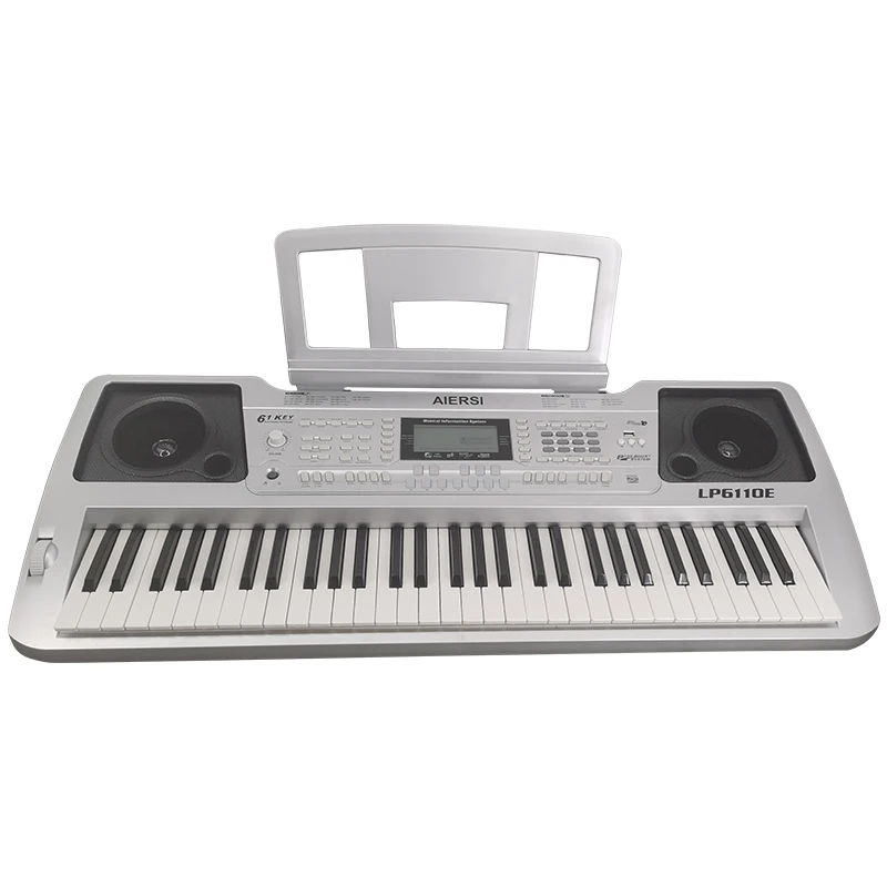 61 Keys Touch Responsive Digital Keyboard Multifunction Electronic Organ Music Instrument