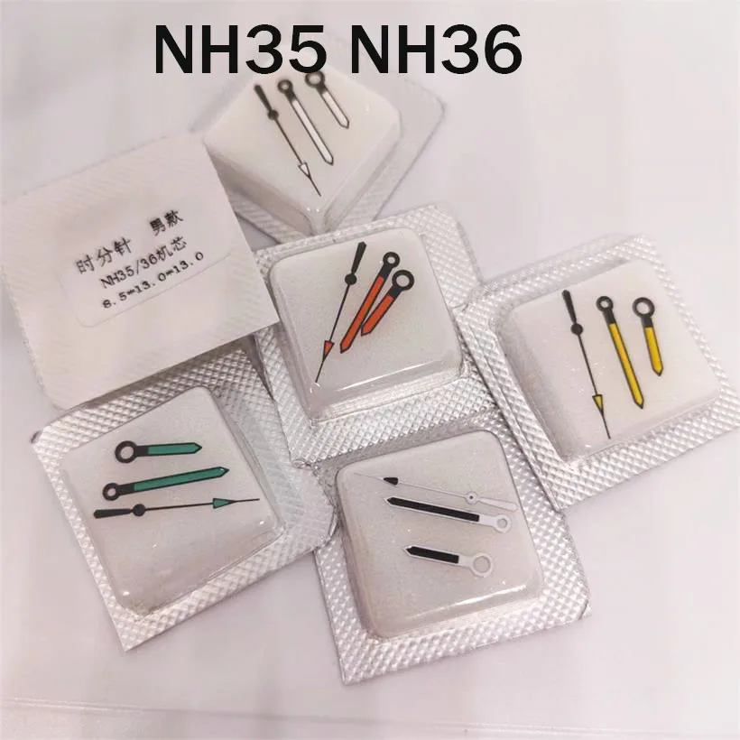 

Аксессуары для часов подходят для движений часов NH35 NH36, часов, минуты, секунды, трех контактов, мужской механический указатель часов