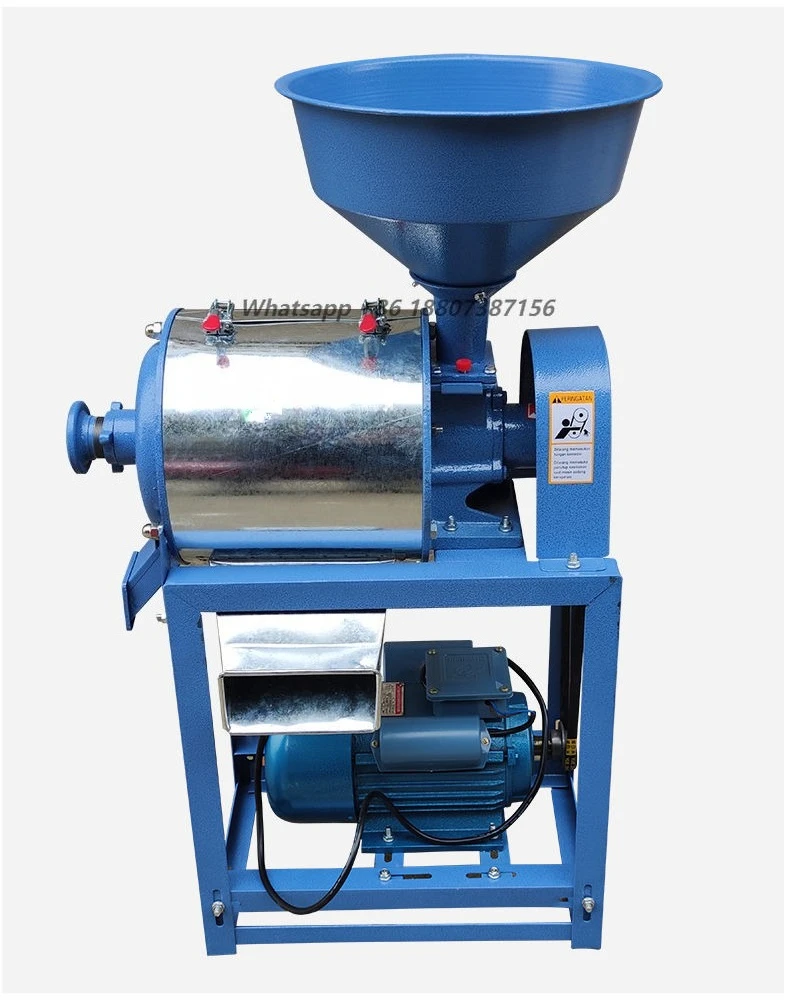 Heavy Duty Stainless Steel Electric Flour Mill Spice Grain Wheat Flour Milling Machine