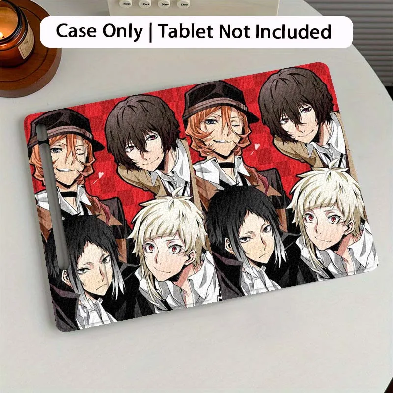 

Cool B-Bungos S-Strays D-Dogs For Samsung Galaxy Tab S7 S8 S9 S10 FE Plus 12.4 13.1 Inch Tablet Case