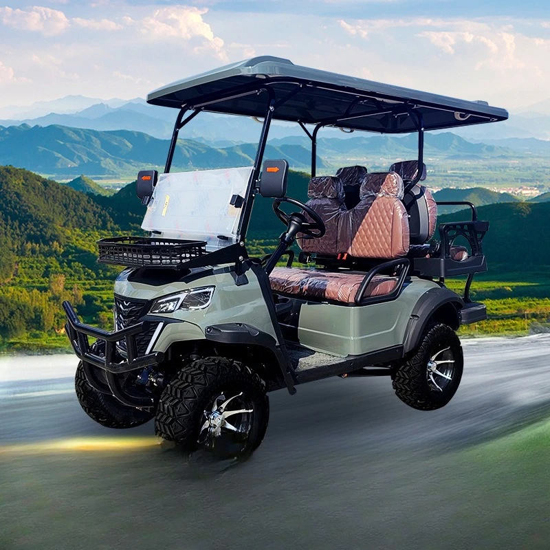 Electric sightseeing car Scenic stadium sales department reception shuttle bus