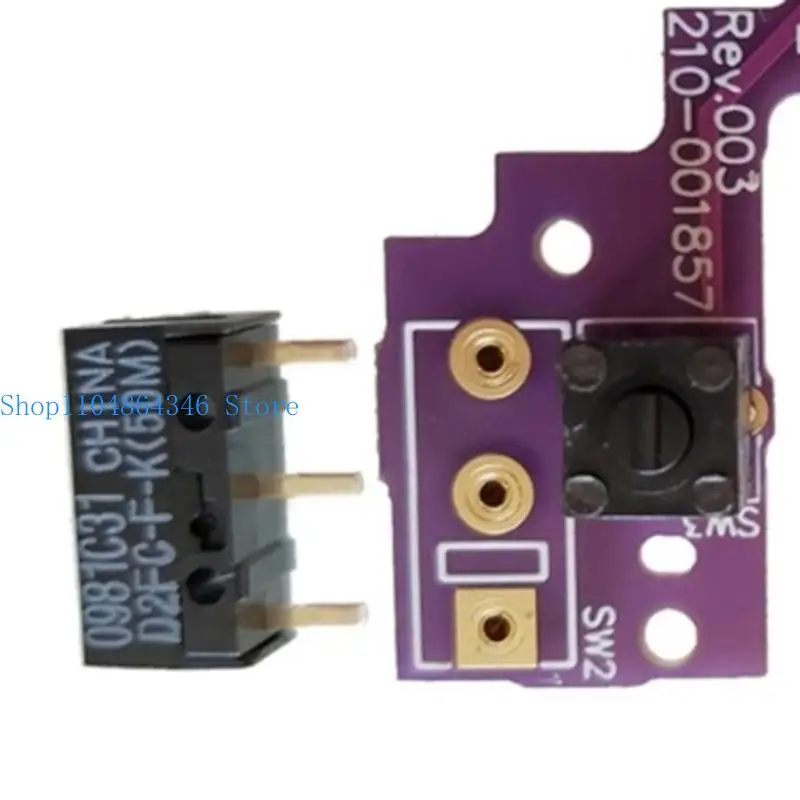 652F for G Wireless GPW Gaming Mouse Repair Part Mouse Upper Motherboard Micro Switch Button Assembly Board