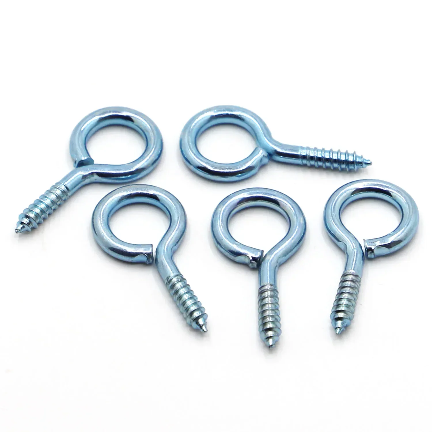 0# 1# 2# 3# 4# 5# 6# 8# 10# 12# 14# Blue Zine Steel Sheep Eye Nail Self-tapping Screw Iron Question Mark Hardware Hook Ring