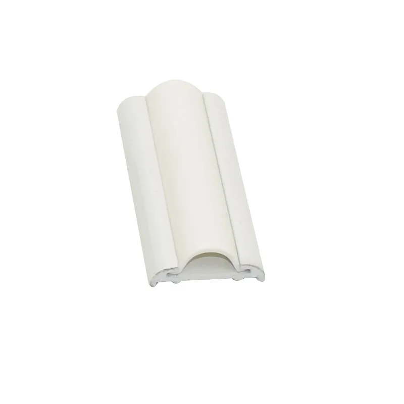 STLF RV Caravan Parts Black and White, Arbitrary Bending, Cloth Slot with Awning, Edge Decoration, Travel Trailer Profile