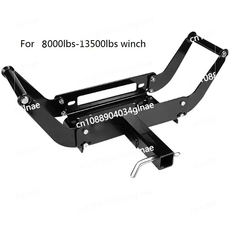 8000-13500lbs Electric Winch Quick Insert Bracket, Movable Winch Bracket External Mobile Off-road Vehicle Rescue Refit