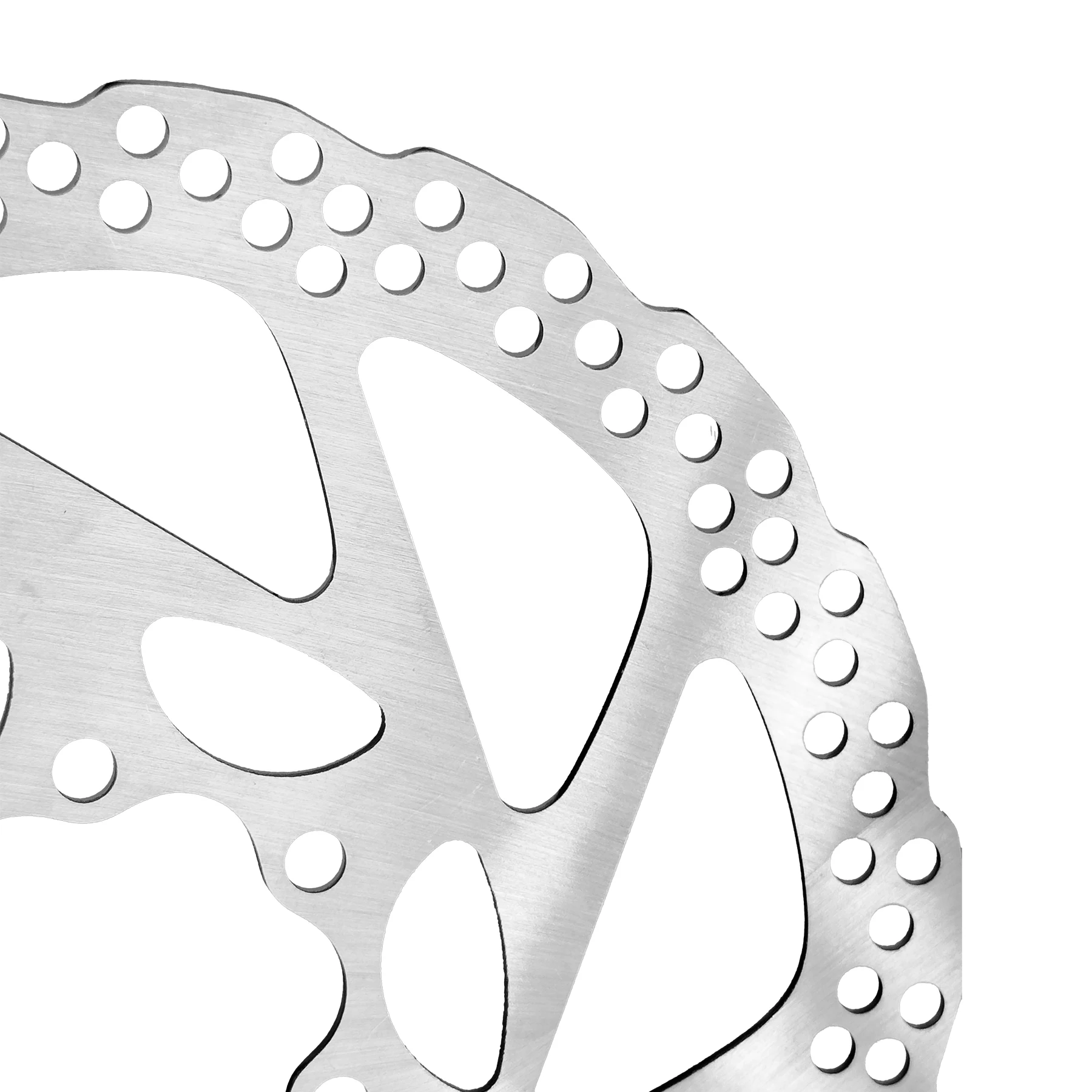160 mm Fahrrad-Scheibenbremsscheibe mit 6 Schrauben (2 Stück), Edelstahl-Fahrradrotoren, passend für MTB, Rennrad und die meisten Fahrräder – Detail 6