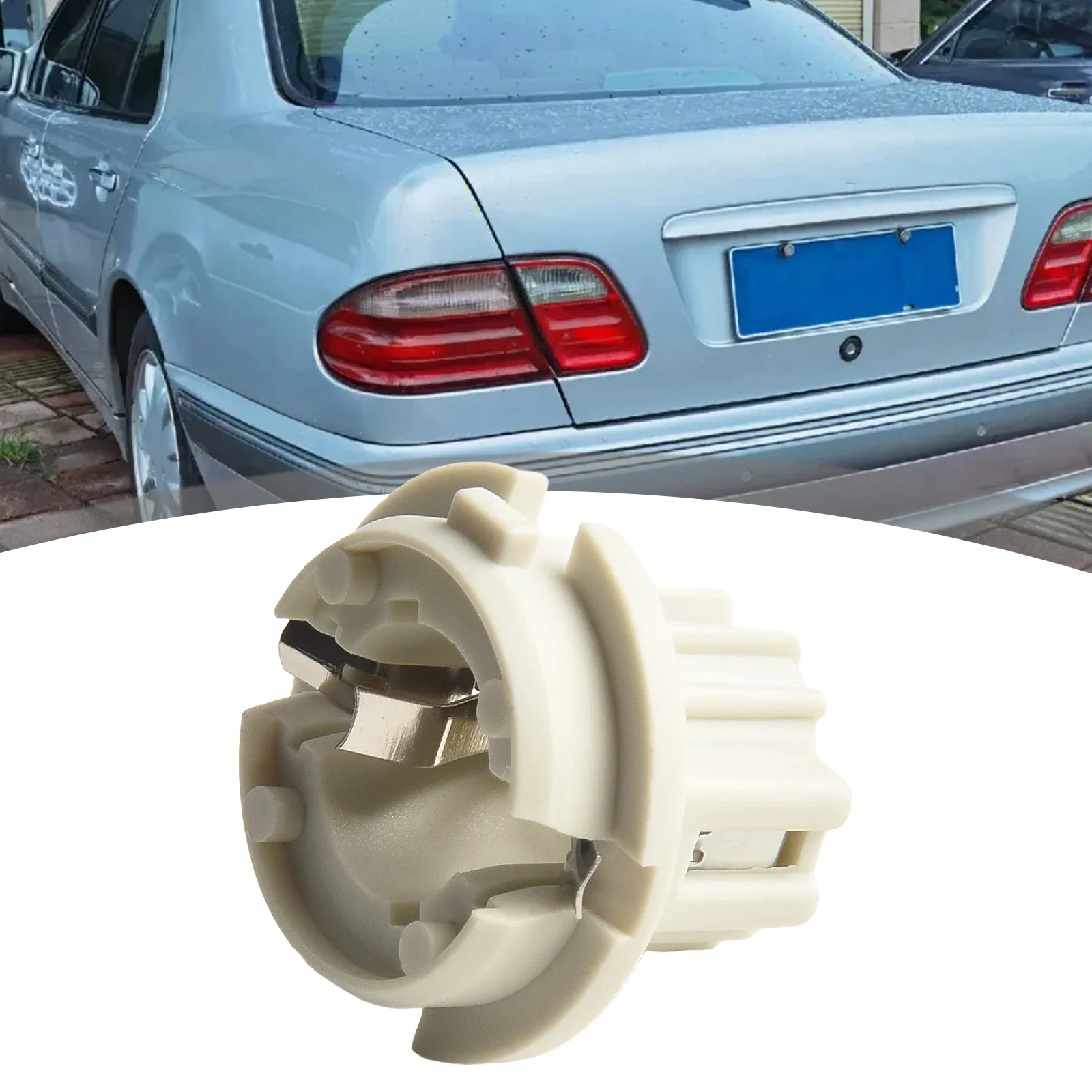

Car Rear Light Replacement Colour Black Rear Light Bulb Holder Non-deformation Easy To Use High-quality Materials