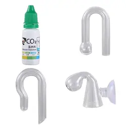 Long Term Aquarium Tester Monitor PH Accessories Fish Tank CO2 Monitor Indicator Monitor CO2 Diffuser Glass Drop Checker