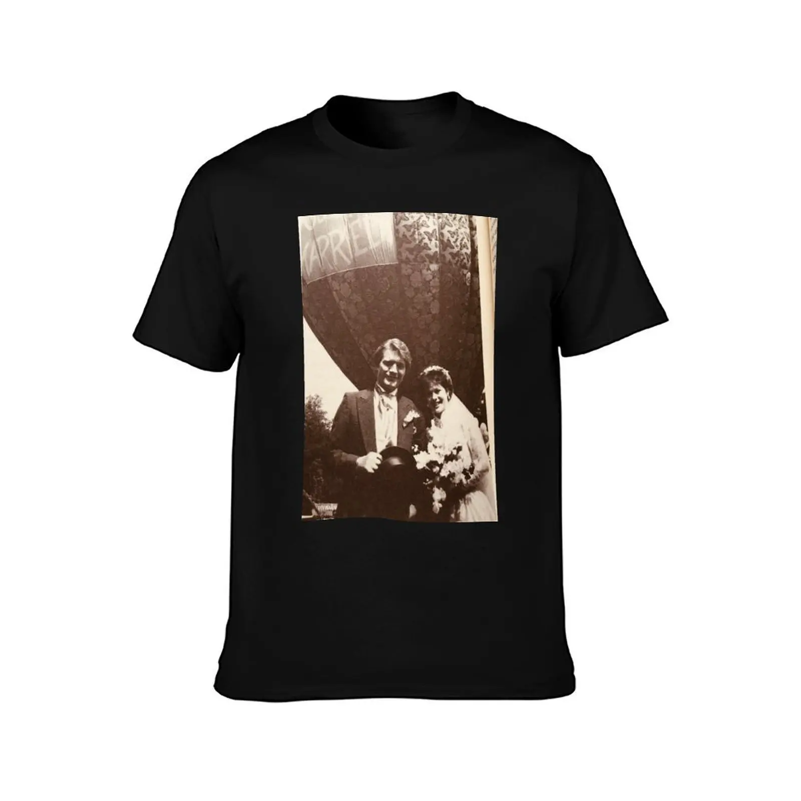 Guiding Light's Quint and Nola on their wedding day T-Shirt, Summer Casual Cotton Tee, Oversized Streetwear Tops, 100% Cotton