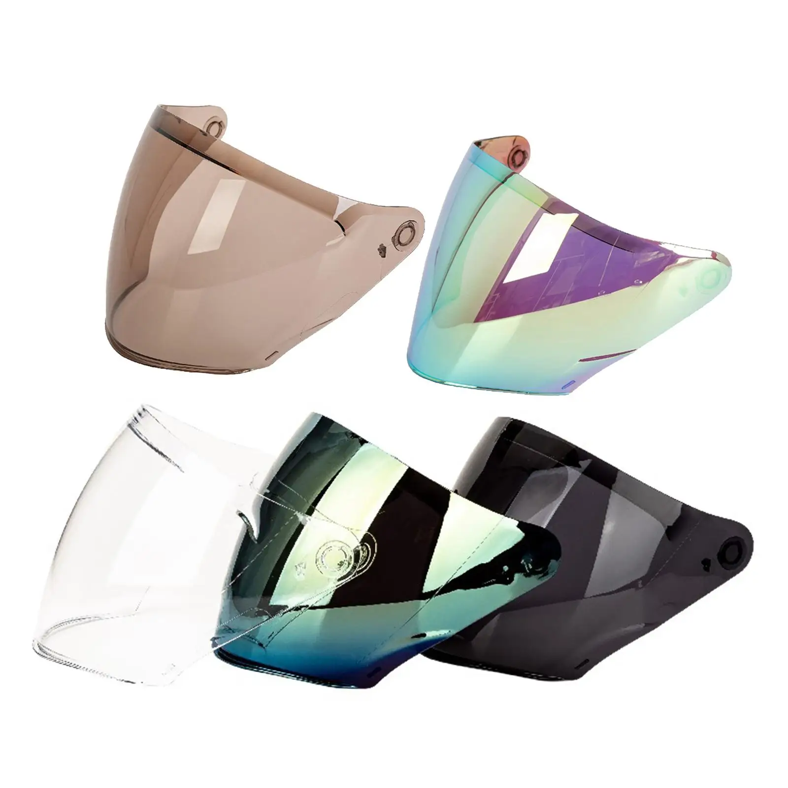 

PC Open Visor Lens Accessories Parts for KYT NFJ Made of high reliable quality and durable material