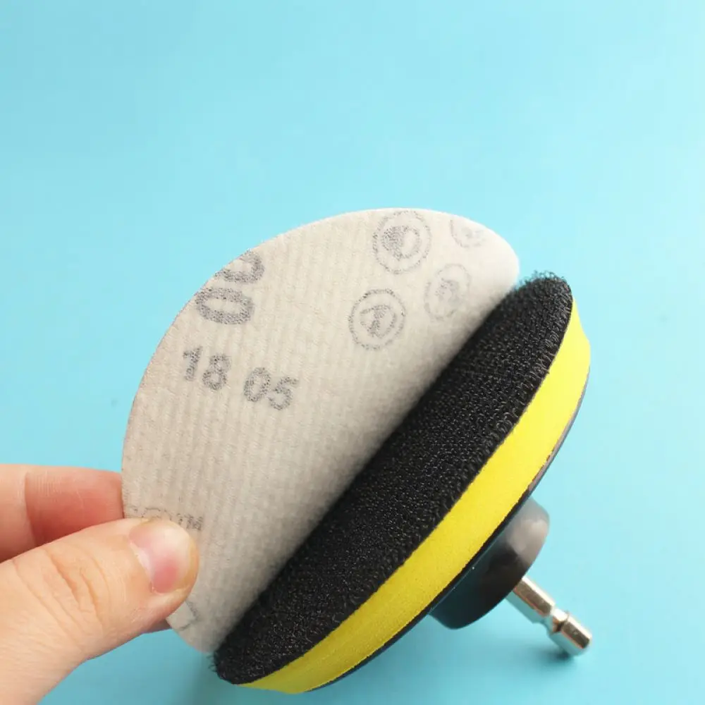 Self Adhesive Sanding Disc Pad For Electric Drill Angle Grinder Kit Sandpaper Accessory For Metal Wood Furniture Refinishing