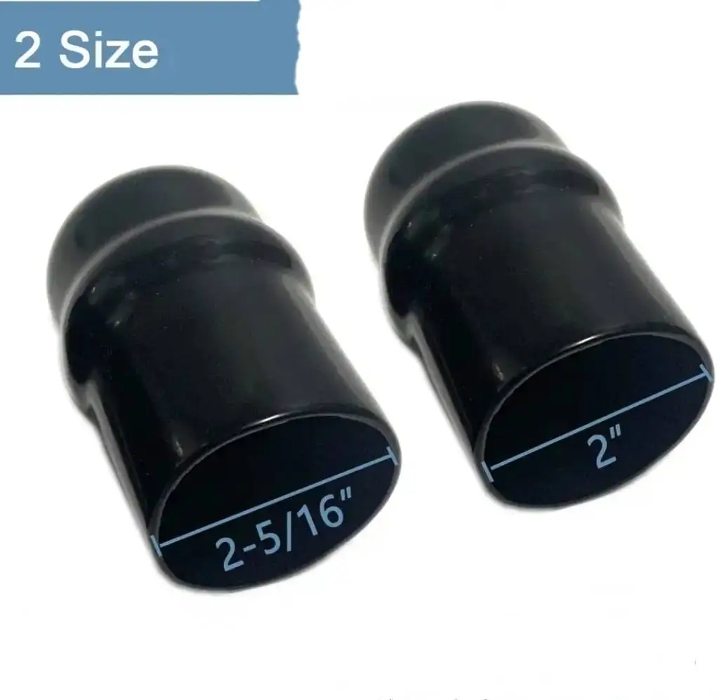 ACECARE 트레일러 히치 볼 윤활유, 트레일러 히치 볼 커버 2 개 포함, 히치 볼 마찰 및 마모 감소, 3.63oz