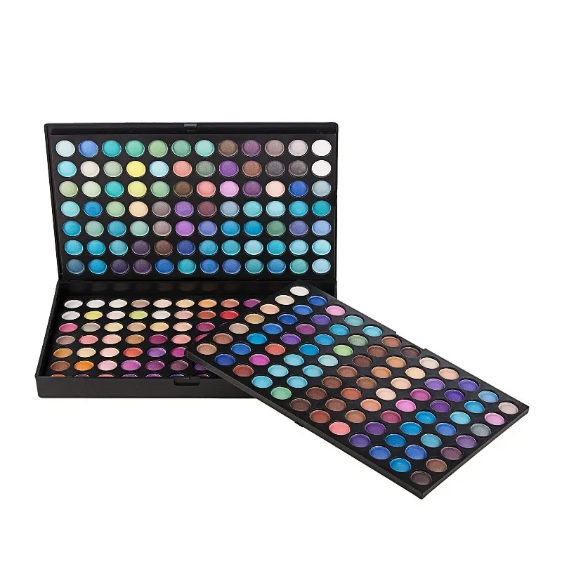 

Pro 252 Color Makeup Long Wear Eyeshadow Palette Cosmetic Make Up Waterproof Nude Matte Glitter Shimmer Eye Shadow Plate Pallete