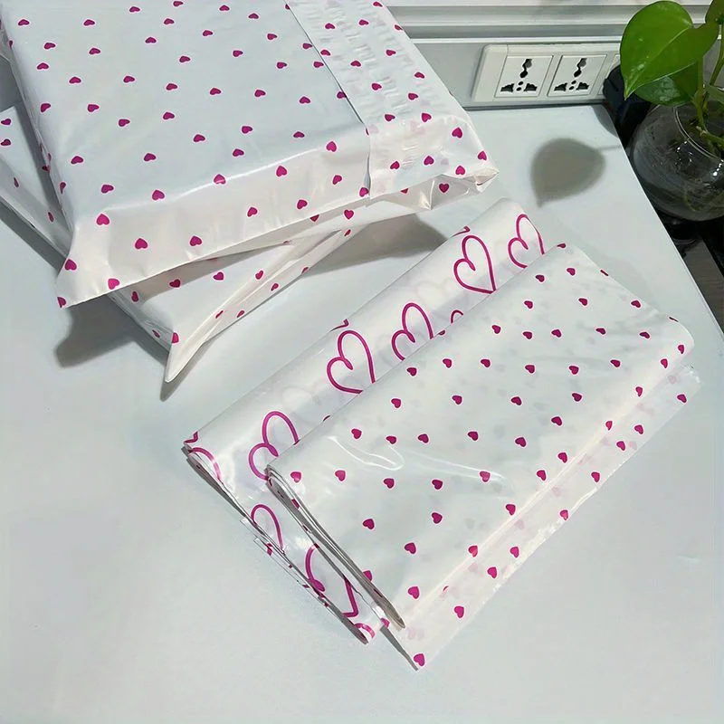 Paquete de 12 Bolsas de Correo Rosas Gruesas, Bolsas de Embalaje de Alta Calidad, Bolsas de Correo, Regalos Navideños, Ocasiones Especiales, Bolsas Decorativas, Material Duradero, Embalaje de Alta Calidad, Bolsas de Envío