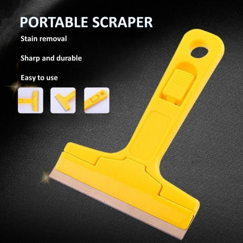 1/2 piece set Plastic Scraper Cleaning Shovel Household Glass Wall Floor Tile Windows Hardware Tools Glue Putty Decontamination