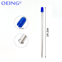 100Pcs Dental Saliva Ejectors Aspirator Tube Aspirator Suction Tube Tips Disposable Dental Surgical Suction Tips Dentist Supplie