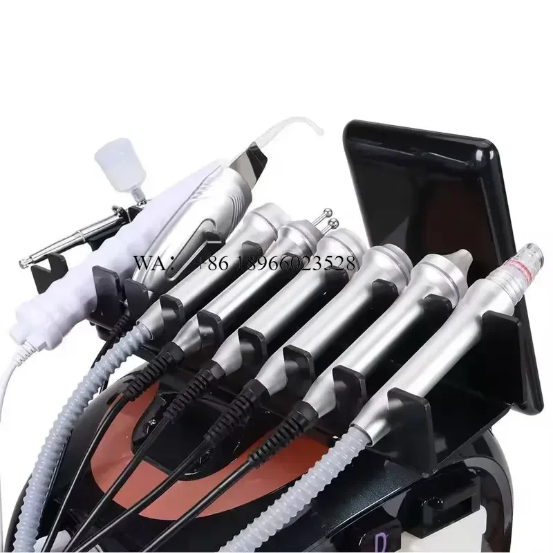 WMWMNU Professional 9 in 1 Multifunctional Facial with Ultrasound Microcurrent and Vacuum for Salon and Home Use