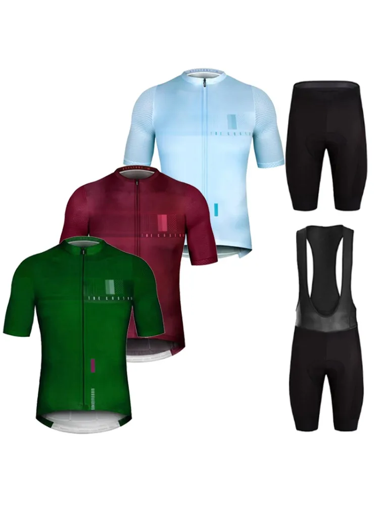 AliExpress NONE New 2026 Men's Cycling Clothing Summer Bicycles Jersey Sets Mountain Bike Bib Shorts Motocross Triathlon Maillot Shirts Ciclismo