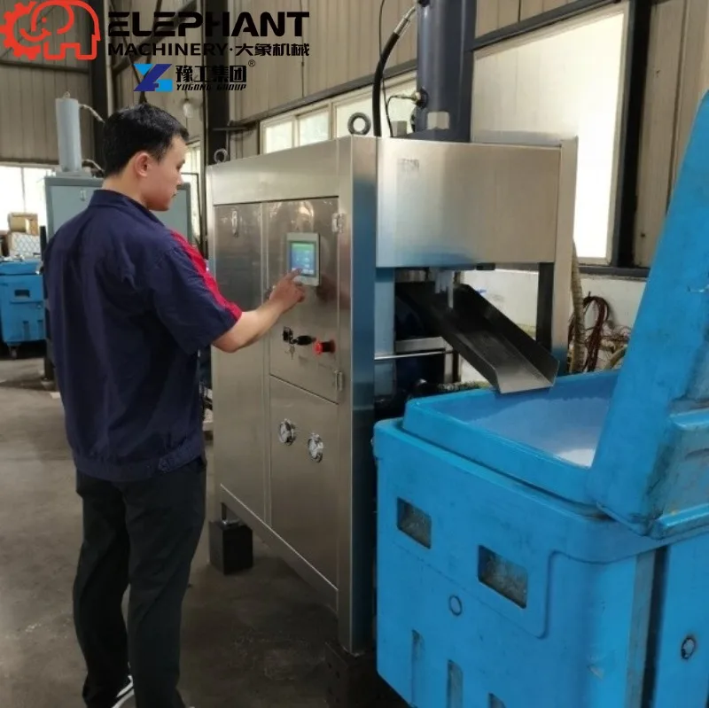 Dry Ice Pellets Making Machine, Automatic CO2 Dry Ice Granulator Line 3000W 220-380V Industrial Dry Ice Pelletizer