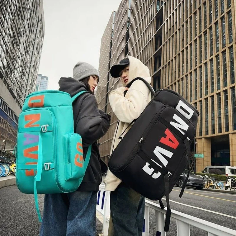 

Sport Gym Bag Men Fitness Travel Backpack Large Waterproof Skate Pack For Shoulder Crossbody Training Laptop Dry Wet School Bags