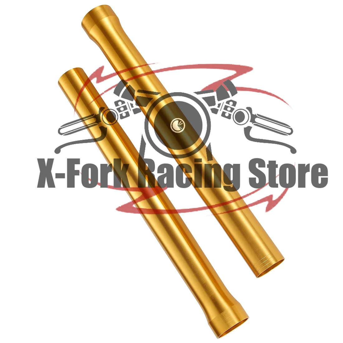 Gold/Black Front Outer Fork Tubes Pipes For YAMAHA YZF-R6 YZF R6 2016 2CX-23136-00-00 Fork Suspension Stanchion Fork Legs