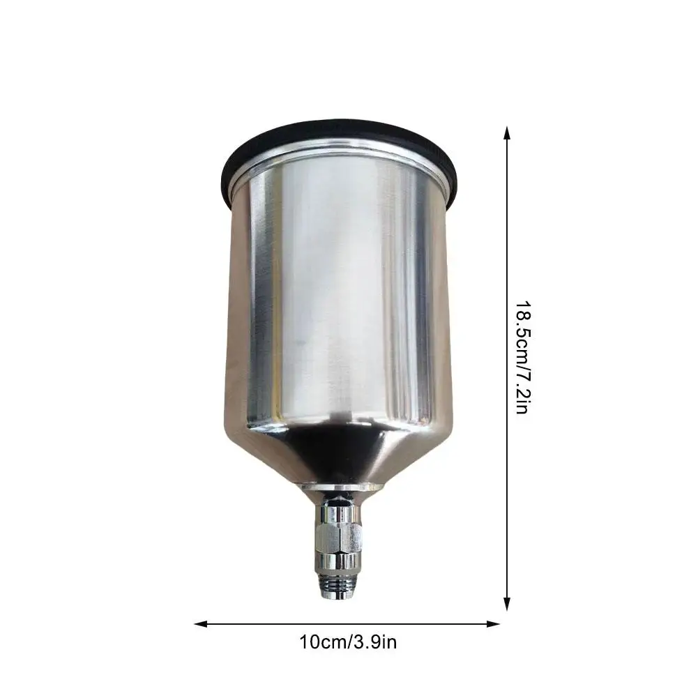 600 мл Алюминиевая герметичная чаша для распылителей, горшок, международный стандарт, герметичный резервуар, обычная верхняя чаша, горшок для краски автомобиля, аксессуары для дома