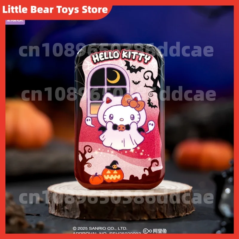 [حقيقي] متوفر في المخزون Wdwx Sr Family Little Ghost Party Series صندوق أعمى صفيح شارة محيط ألعاب عصرية مجموعة هدايا