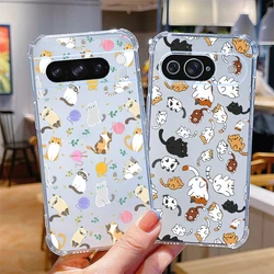 P ixel 8 Pro Cartoon Animals Transparent Phone Case For Google Pixel 9 8A 9ProXL 9Pro 8 7A 7Pro 8Pro 6A 7 6 6Pro Cover