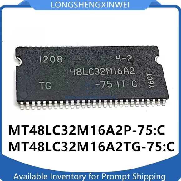 1PCS MT48LC32M16A2P-75C MT48LC32M16A2TG-75:C TSOP54 MT48LC32M16 32M*16 Bit SDRAM Memory Chip New