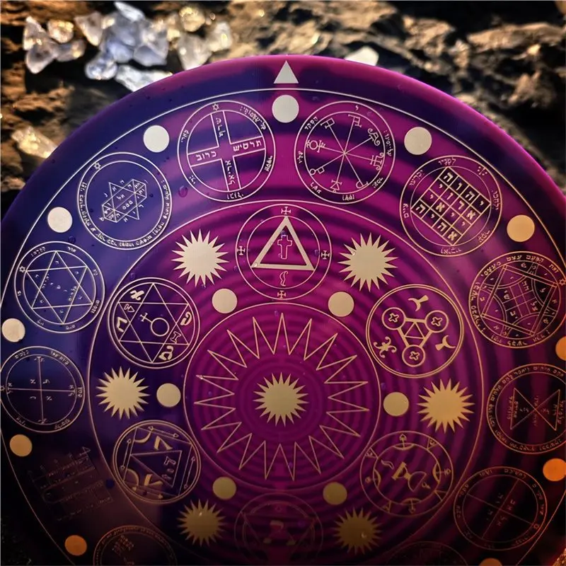 Leading-MWO Polarized Disc Multi Frequency Wave Oscillator Star Symbol Charging Meditation Degaussing Purification Solomon Key