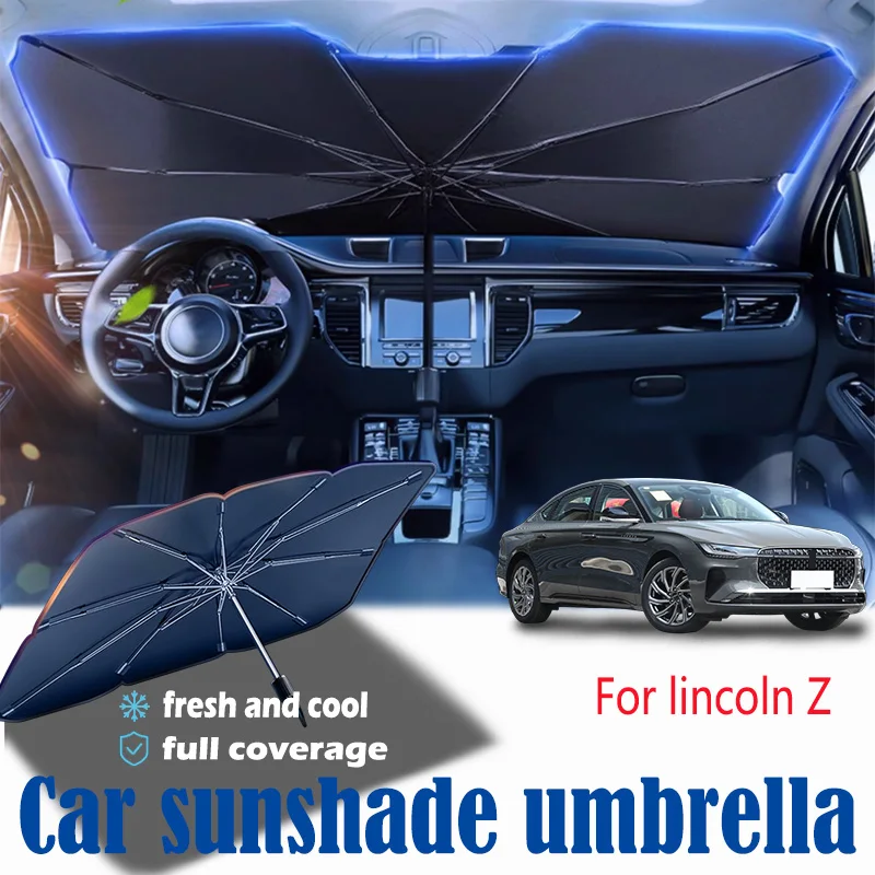 للوحة الزجاج الأمامي لينكولن Z، وواقي من الشمس، وإكسسوارات الصيف، والعزل الحراري، وتظليل الشمس، والحماية من الشمس #1
