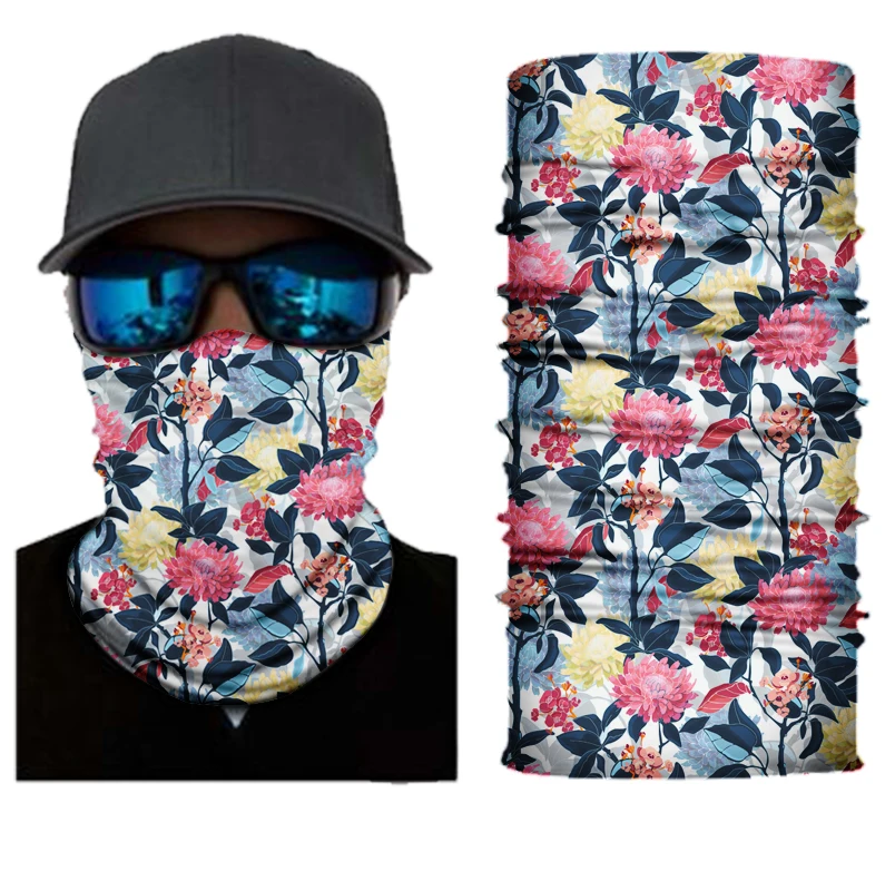 

1151-1200 Cycling Outdoor Scarf Men Women Sun Protection Bandana Neck Gaiters Riding Camping Scarf Multi Function Bandanas