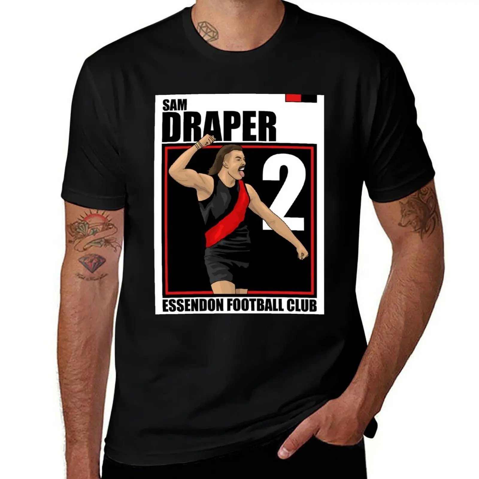 Sam Draper T-Shirt Everyday Wear Basic Short Sleeve Top T-Shirt