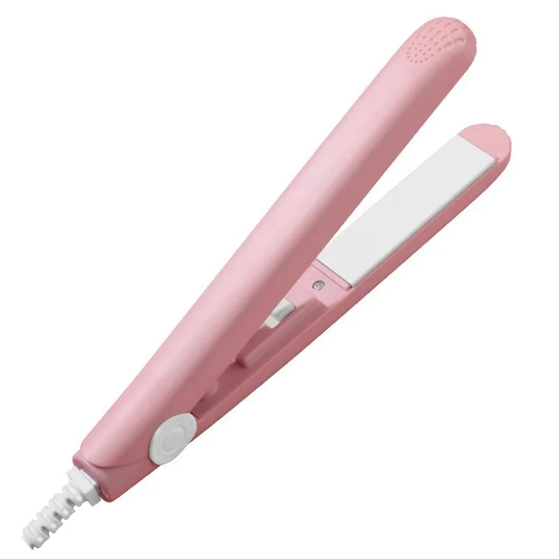 

Mini small splint women's hair straightener curling iron dual-purpose small clip bangs inner buckle artifact student portable