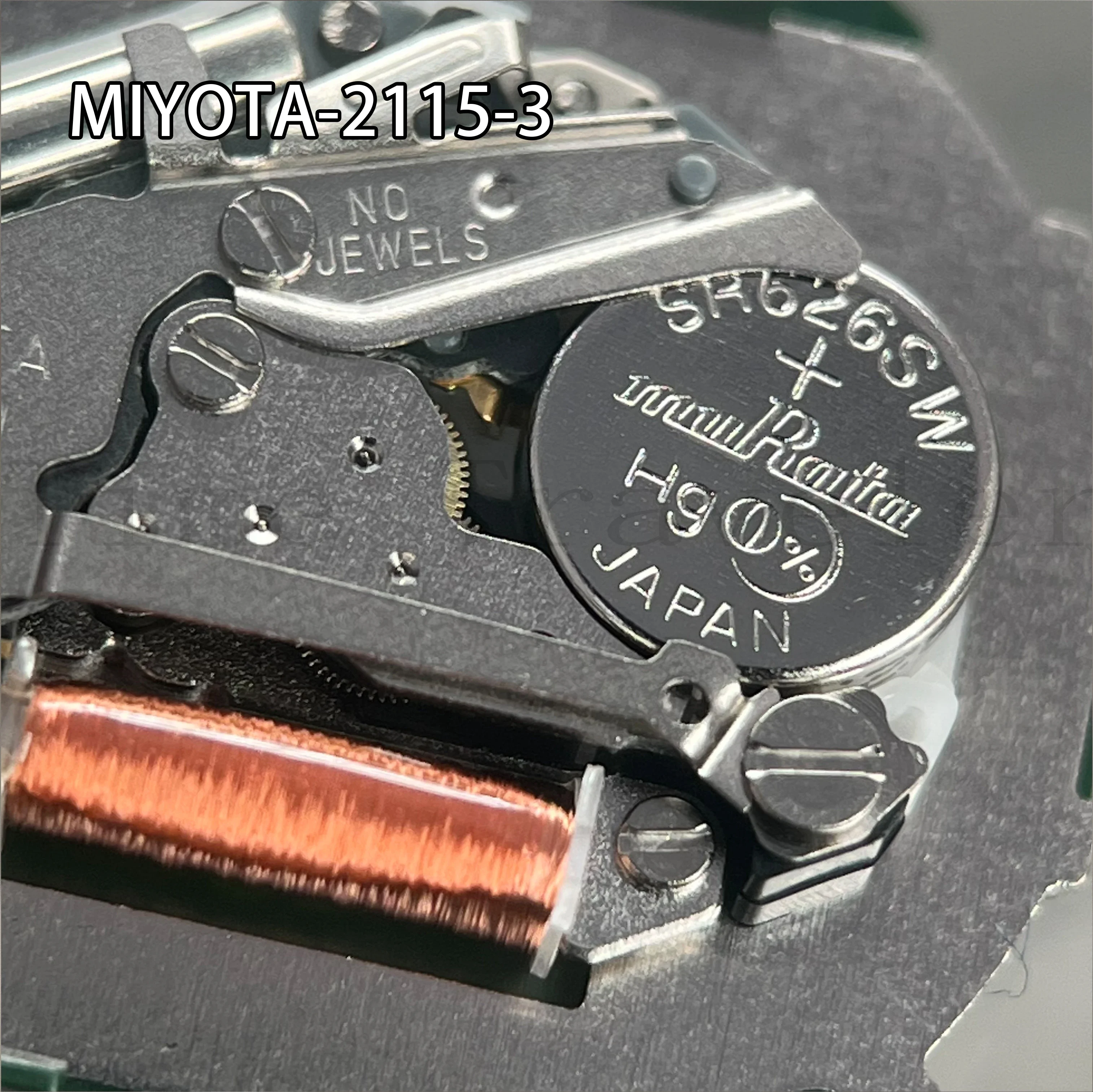 Miyota 2115 Quartz Movement Japona 2115-3 Movement Watch Parts Repair Accessories With Date Display Calendar Japan Movement