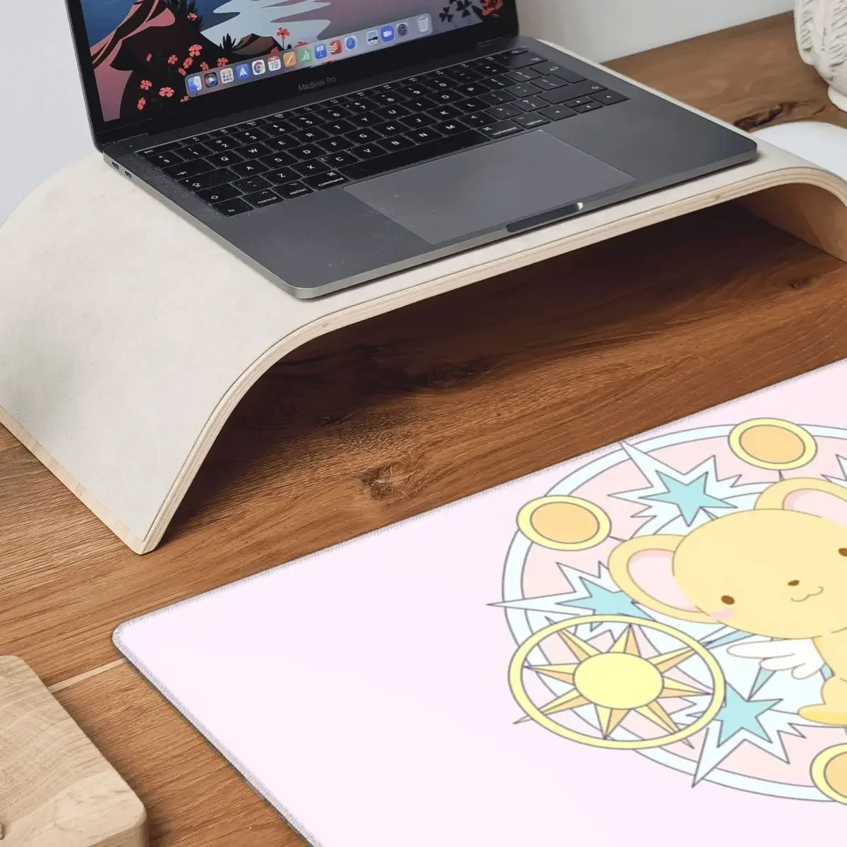 Kero Sakura Card Captor Kawaii Large Mouse Pad Computer Keyboard Mouse Mat Gamer PC Laptop Desk Mat Office Accessories TableMats