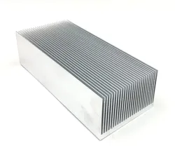 Close-toothed heat sink Aluminum heat sink/fan heat sink 69 x 37-50MM length