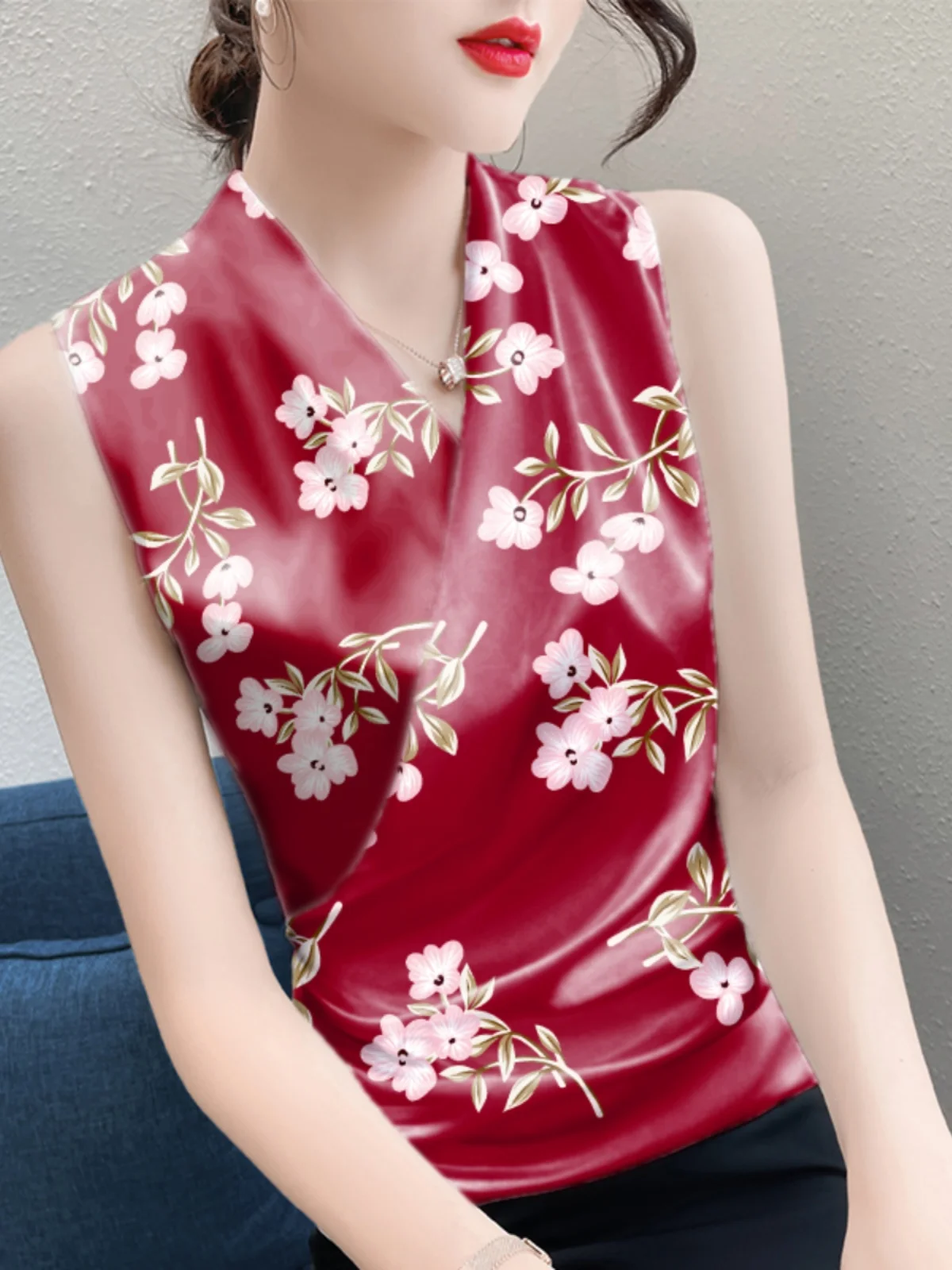 colete-feminino-sem-mangas-ajuste-slim-decote-em-v-estampado-peca-interna-cintura-ajustavel-novo-estilo-de-verao-acess