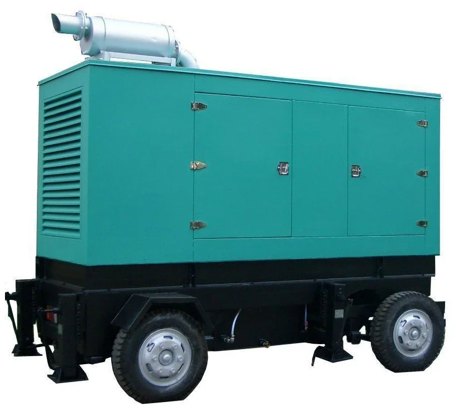 New Product Good Quality Diesel Mobile Power Generator Set Price With Trailer