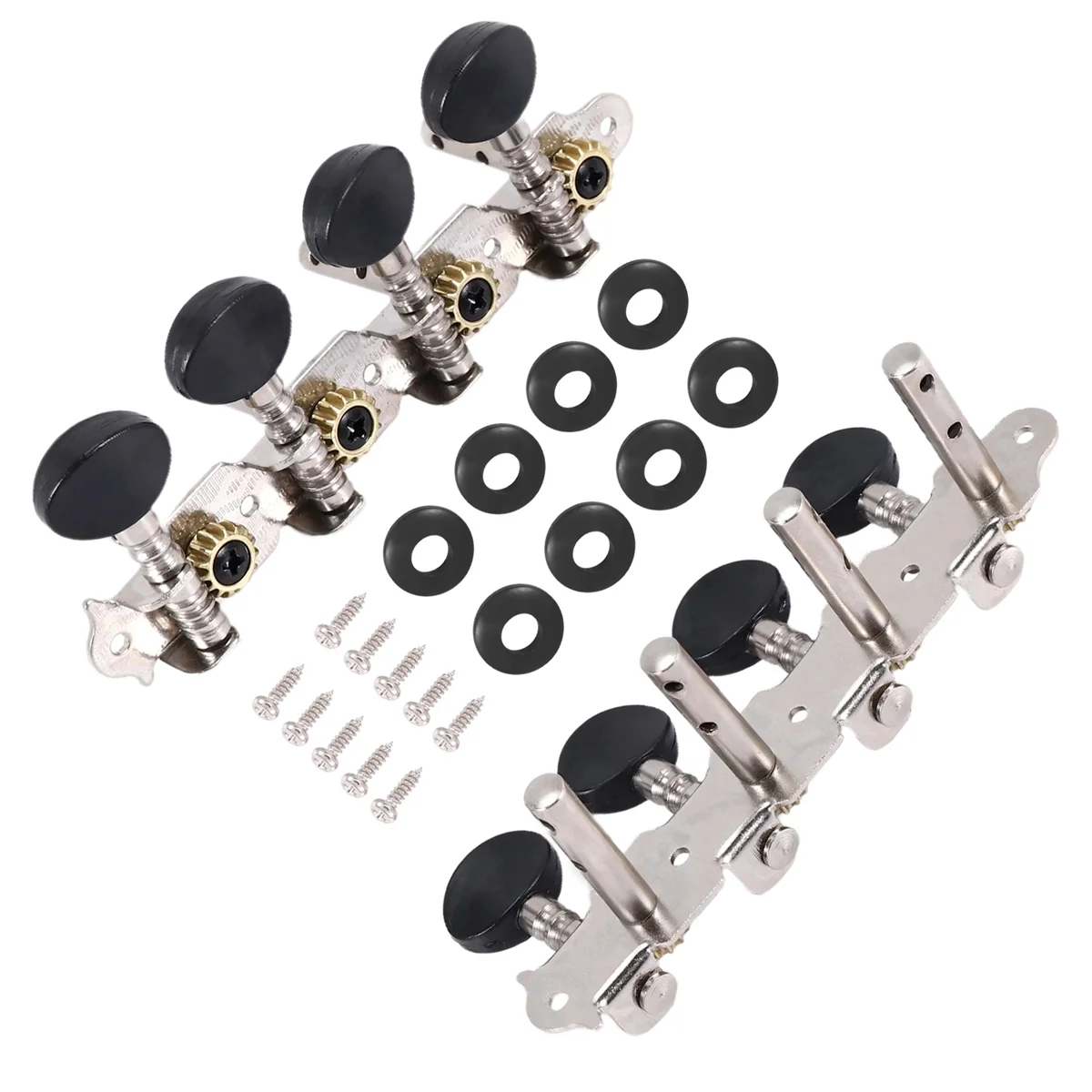 4L4R Mandolin Tuning Pegs Machine Heads String Tuning Pegs for 8 Strings Mandolin Instruments Accessory Rich
