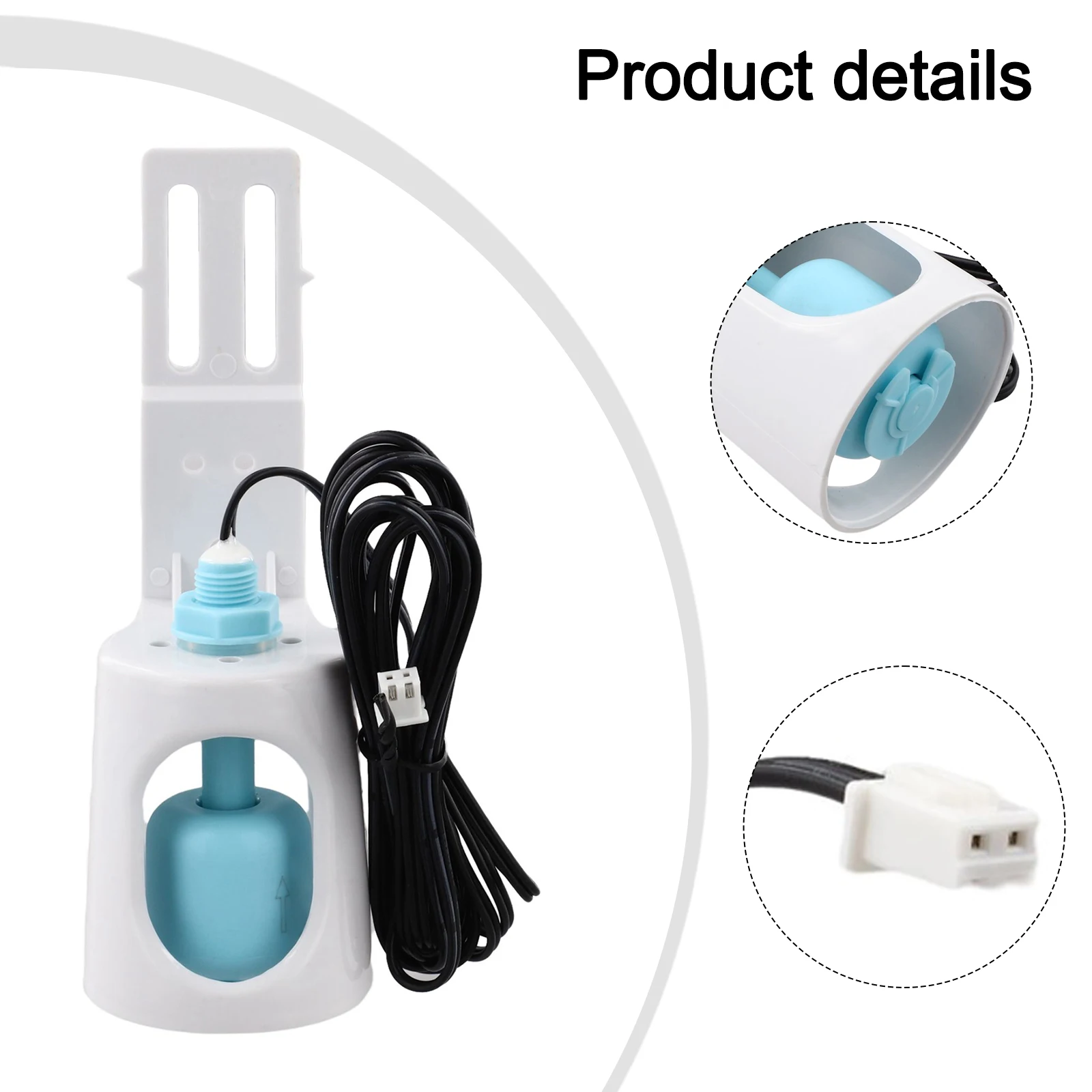 Water Level Float Switch Sensor for Ice Maker Replacement Part Stable and Accurate Water Control Function Water