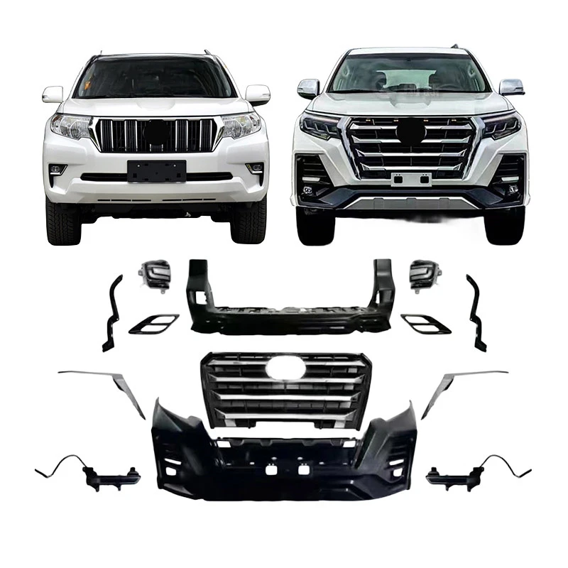 

New Arrival Car Bumper Grille Diffuser Bodykit For Toyota Proda 150 Upgrade To Xman Style 2018-2023 Body Kit
