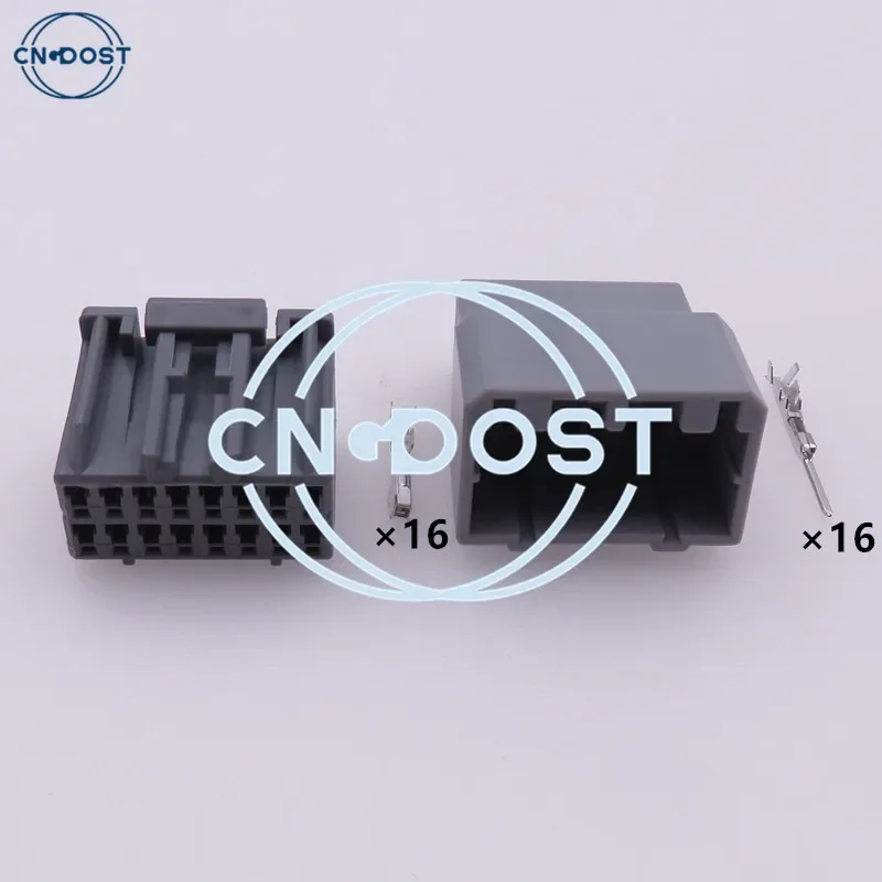 1 Set 16 Pin 917981-2 917981-6 30050-16Y Auto Wiring Harness Connector AC Assembly For Automotive Parts