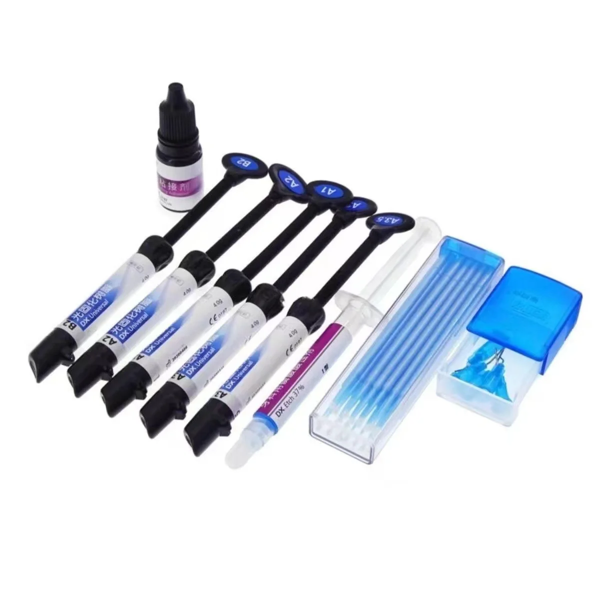 Dental Restoration Syringe Universal Shade Dentistry Enamel Materi Resin  Flowable Composite Resindental Filling Composite