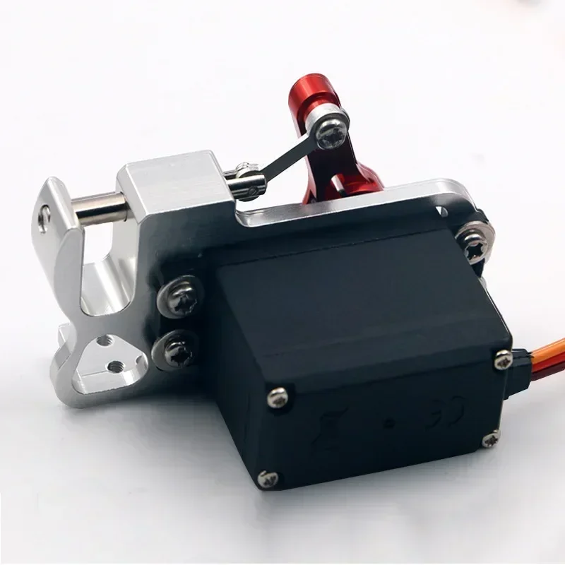

Large Torque Steering Gear Throwing Device Drone Throw Bait Decoupling Device Diy Accessories Equipped With 25T Steering Arm