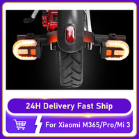 Turn Signals Remote Control for Xiaomi M365 Pro Mi3 Pro2 1S Direction Indicator Rear USB Rechargeable E-Scooter Taillight Lamp